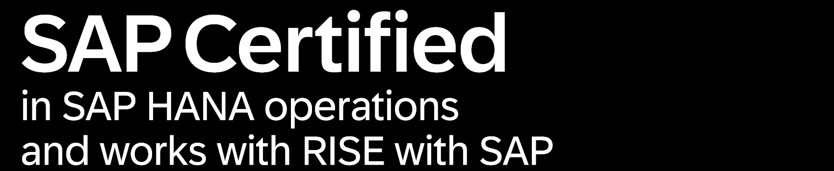 SAP Certified in SAP HANA operations